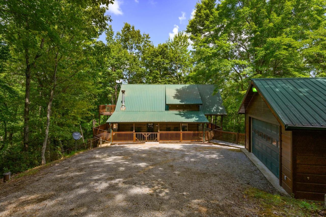 Gypsy Road - Privacy! Log Cabin With Hot Tub, Wifi, Directv And Arcade Sevierville Exterior foto